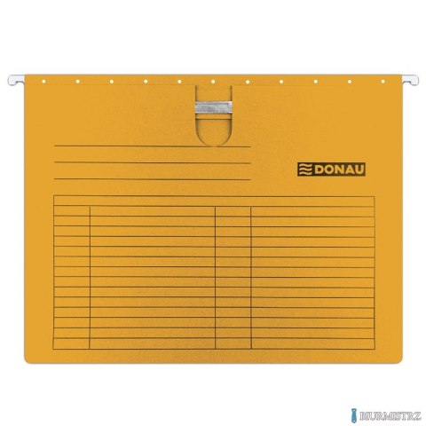 Teczak zaw.A4 z wąsem pomarań. 7430001PL-12 DONAU (X)