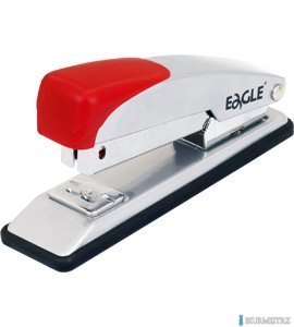 Zszywacz 205, czerwony, do 20 kartek 20k EAGLE 110-1167 na zszywki 24/6 26/6