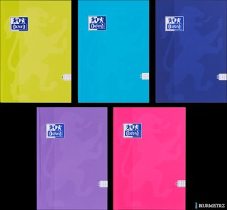 Brulion Oxford Touch Szyty A5 60 kartek 90 g kratka 5x5 mm 400175259