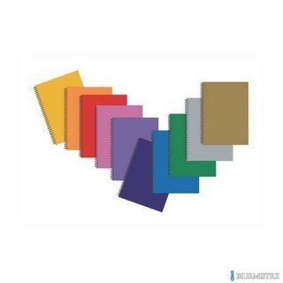 Brulion na spirali A7 80k.kratka T.O PASTELOWY TT6911 TADEO