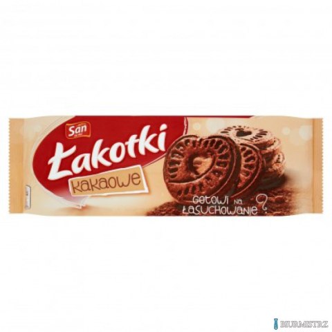 Ciastka SAN ŁAKOTKI KAKAO 168g