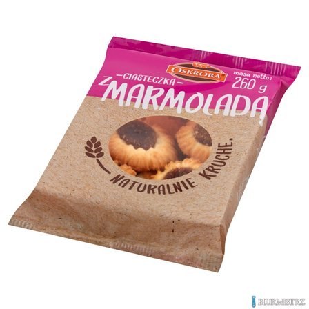 Ciastka kruche Oskroba z marmoladą 260g