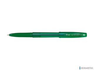 Długopis olejowy ze skuwką PILOT SUPER GRIP zielony BPS-GG-F-G