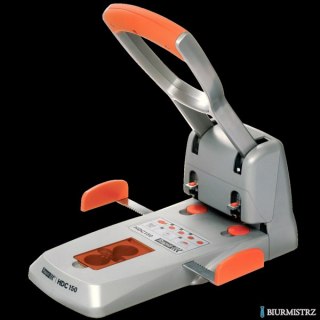 Dziurkacz HDC150/2 srebrno-pomarańczowy 150 kartek 23000600 RAPID