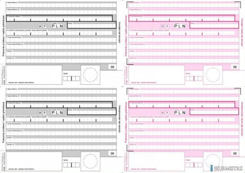 F-112-3 Polecenie przelewu (4-odc) A4 500k 1=500szt MICHALCZYK I PROKOP