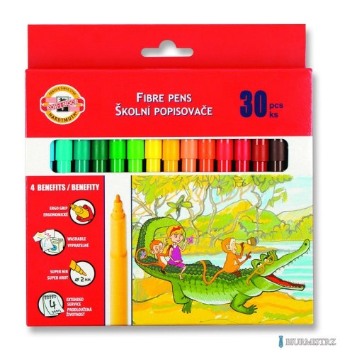 Flamastry 30kol.771002/CJ08 w kartoniku KOH-I-NOOR