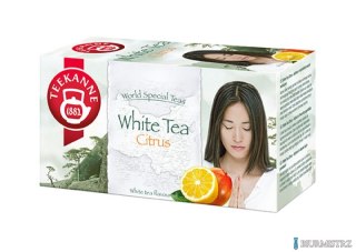 Herbata TEEKANNE WHITE TEA CITRUS 20t biała