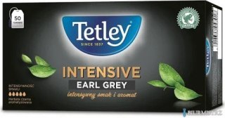 Herbata TETLEY INTENSIVE EARL GREY czarna 50 saszetek z zawieszką