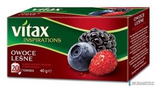 Herbata VITAX INSPIRATIONS OWOCE LEŚNE 20t*2g zawieszka