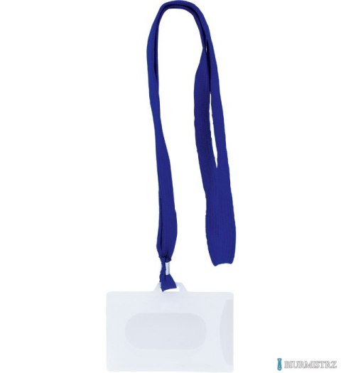 Identyfikator z taśmą GRAND GR-50T, niebieska taśma, 50 szt. 130-1852