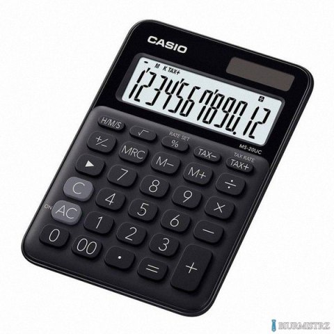 Kalkulator CASIO MS-20UC-BK BOX czarny