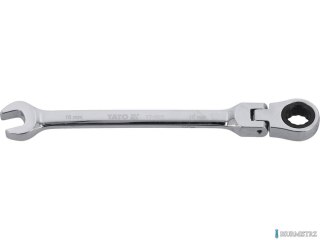 Klucz płasko-oczkowy z grzechotką 10mm