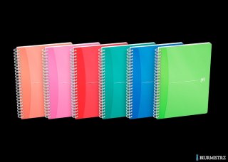 Kołonotatnik A5 90 kartek kratka My Colours Oxford 100102483