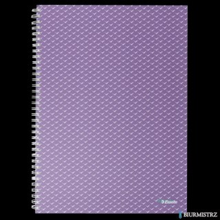 Kołonotatnik ColourBreeze A4, w kratkę, lawendowy Esselte 628479