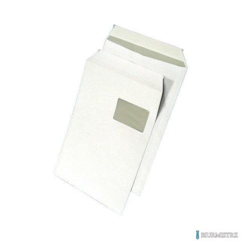 Koperta C4 HK biała okno lewe (250) NC 31637198 55x90mm 90g