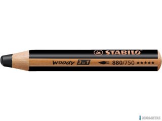 Kredka WOODY czarna 880/750