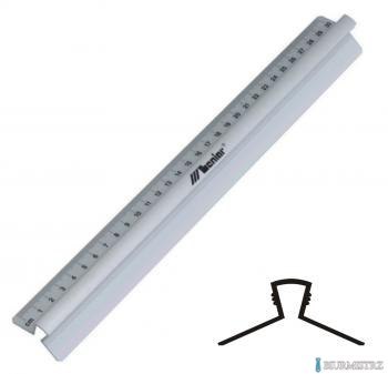 Linijka 20cm z uchwytem aluminiowa 30316 LENIAR