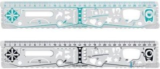 Linijka wielofunkcyjna GEONotes 30cm MAPED 250x10