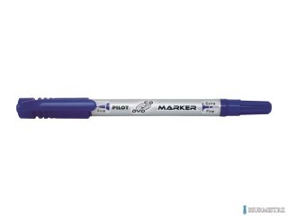 Marker TWIN CD/DVD niebieski SCA-TMCD-L PILOT