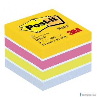Mini Kostka samoprzylepna POST-IT_ (2051-U), 51x51mm, 1x400 kart., ultra
