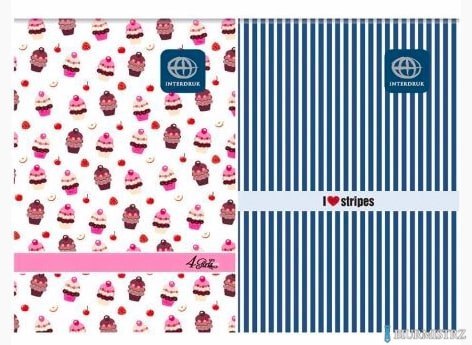 Notes/blok A6 50kart kratka INTERDRUK