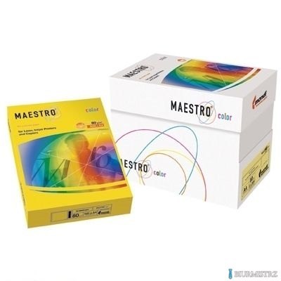 Papier A4 160g kość słoniowa/waniliowy 250a BE66 MAESTRO COLOR pastel