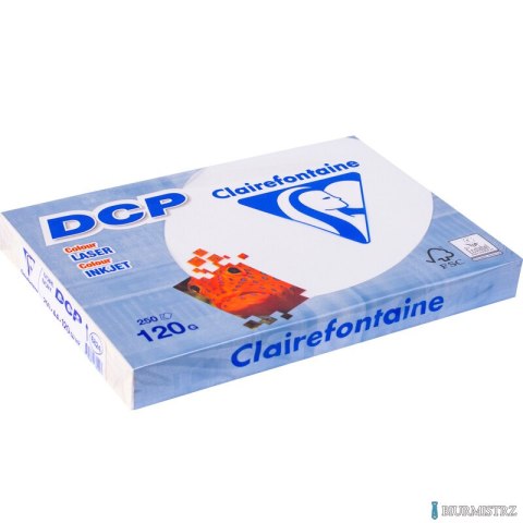 Papier xero satynowy A4/120g DCP IVORY kość słoniowa 6824 250ark Clairefontaine