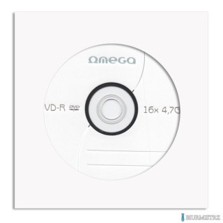 Płyta OMEGA DVD+R 4,7GB 16X KOPERTA (1) OMD16K1+