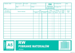 Pobranie materiałów A5, 80 kartek wielokopia, 10-373-3 DOTTS