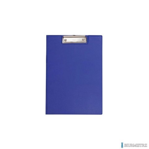 Podkładka Maul A4 z klipsem i okładką, powłoka plastikowa, niebieska (23392/37 ML)