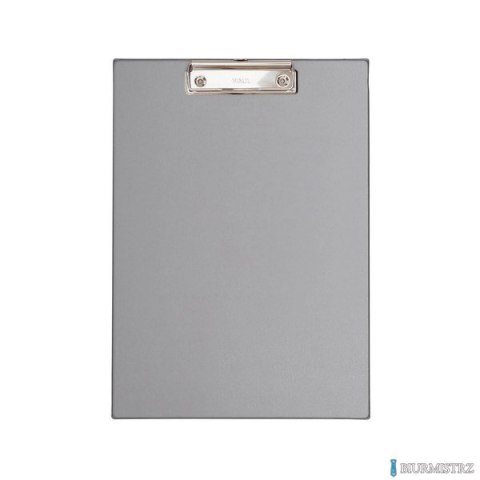 Podkładka Maul A4 z klipsem, powłoka plastikowa, srebrna (23352/95 ML)