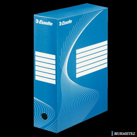 Pudełka archiwizacyjne ESSELTE BOXY 100mm niebieskie 128421