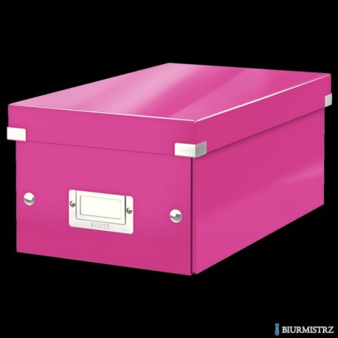 Pudło na DVD LEITZ C&S WOW różowy 60420023