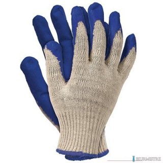 Rękawice Ochronne RU niebieskie robocze "wampirki" Rozmiar 9 REIS