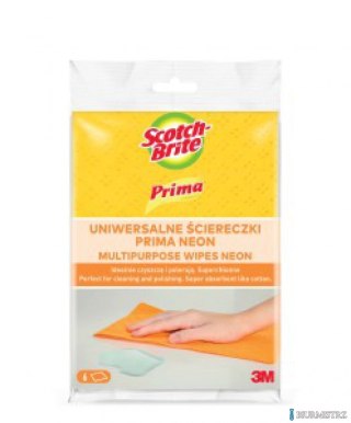 Ściereczki PRIMA Neon, 6szt., mix kolorów 3M