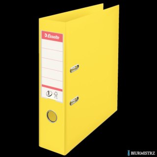 Segregator A4/75mm z mechanizmem żółty VIVIDA 624070 ESSELTE No.1