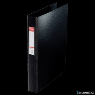 Segregator Esselte A4 z 2 kółkami, grzbiet 42 mm, czarny, 14454