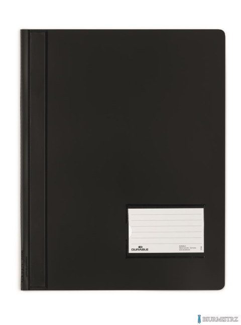 Skoroszyt DURALUX przezroczysty czarny DURABLE 268001