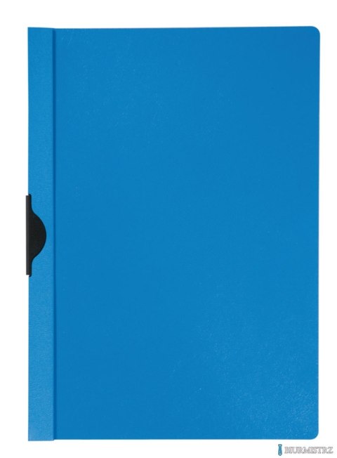 Skoroszyt Q-CONNECT z metalowym klipsem, PP, A4, 200/350mikr., niebieski