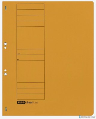 Skoroszyt kartonowy ELBA A4, oczkowy, żółty, 100551871