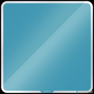 Szklana tablica magnetyczna Leitz Cosy 45x45cm, niebieska, 70440061