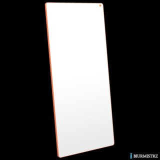 Tablica podwójna suchościeralna do systemu mobilnego Move&Meet, wykończenie pomarańczowe Nobo 1915565