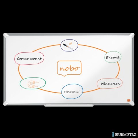 Tablica porcelanowa panoramiczna Nobo Premium Plus 40 890x500mm 1915366