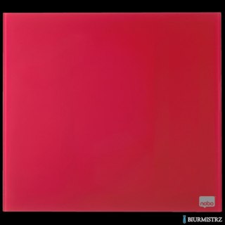 Tablica szklana NOBO Diamond Glass czerwona 450x450 1903955