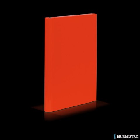 Teczka skrzydłowa z rzepem CARIBIC 4cm czerwona VAUPE, 340/21