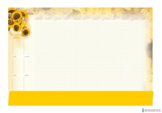 Terminarz-Planer B3 z listwą 2026 Słoneczniki Michalczyk i Prokop T-2-B3-3 kalendarz