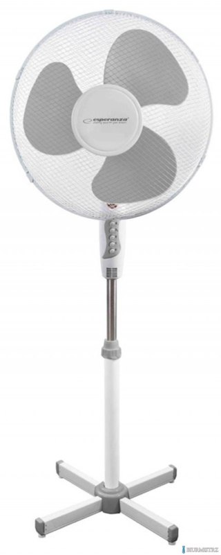 Wentylator stojący ESPERANZA biało-szary EHF001WE HURRICANE