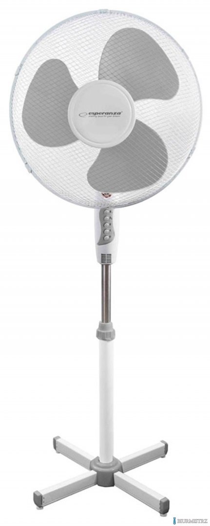 Wentylator stojący ESPERANZA biało-szary EHF001WE HURRICANE