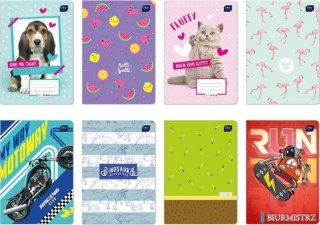 Zeszyt_A5 32k 3-linia mix INTERDRUK