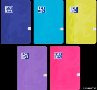 Zeszyt Oxford Touch A5 60 kartek 90 g kratka 5x5 mm 400175548